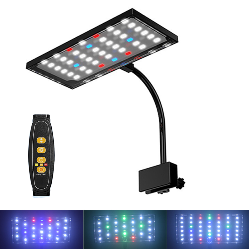 Aquarium Plant Light - ไฟ LED สำหรับตู้ปลาแบบ USB แสงเต็มสเปกตรัม สำหรับปลูกพืชน้ำ