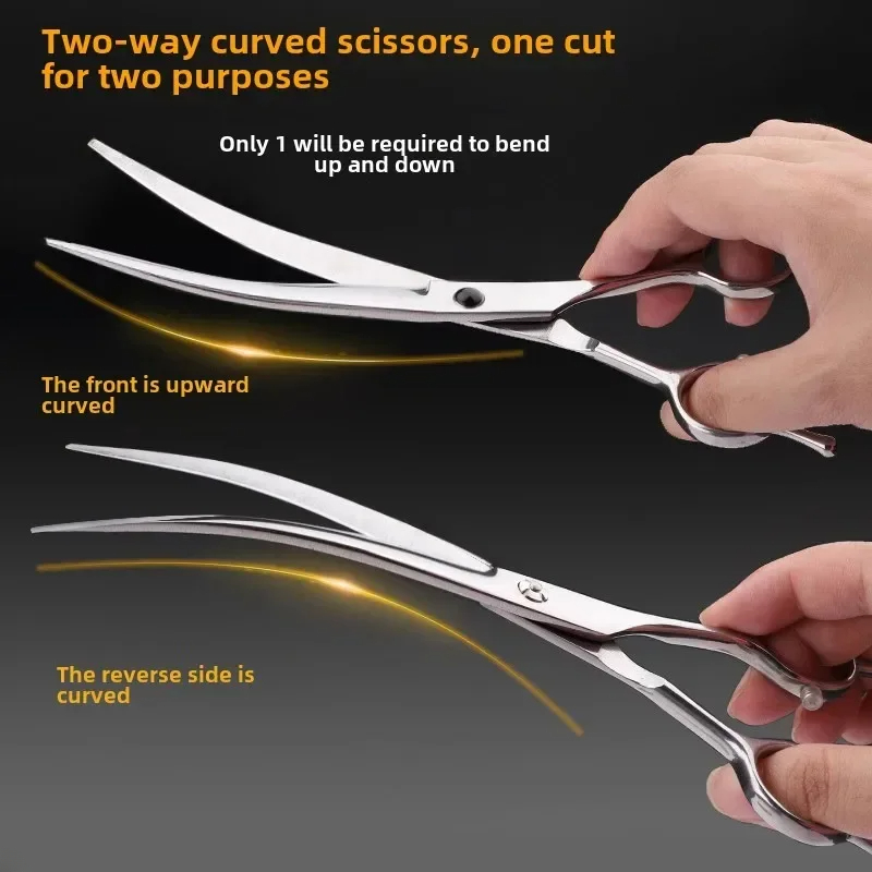Trimming Scissor Set - สัตว์เลี้ยงกรูมมิ่งกรรไกรสุนัขผมชุดเครื่องมือมืออาชีพตัดกรรไกร Bent กรรไกรตัดผมสัตว์เลี้ยง Clippers