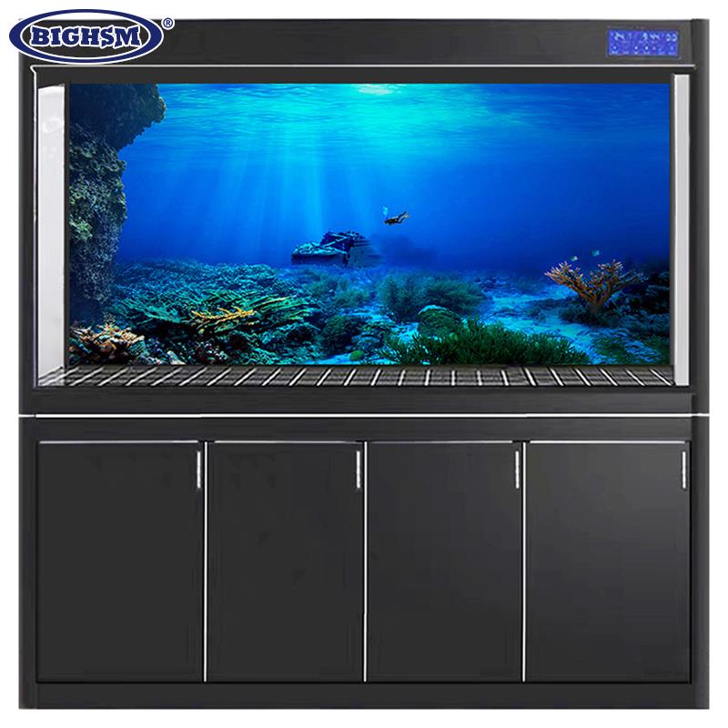 Aquarium Planted Background - 1Pcs ถังปลาพื้นหลังตกแต่งภาพวาดพืช HD Aquarium ภูมิทัศน์สติกเกอร์ Ocean