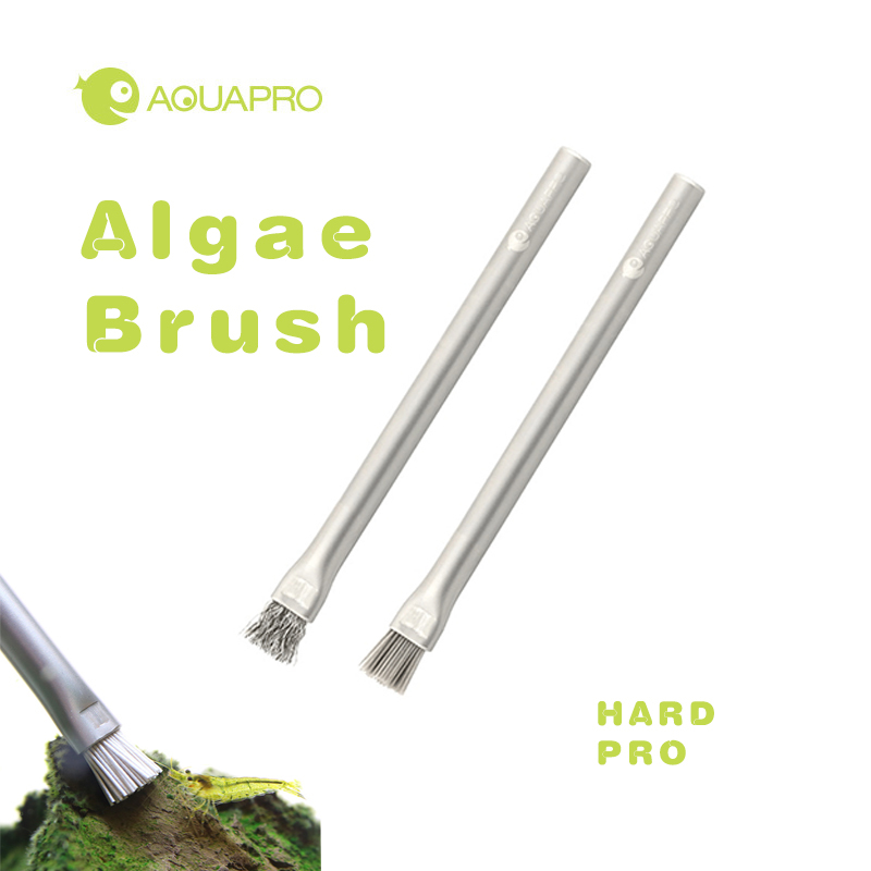 Planted Aquarium Products - แปรงสาหร่าย aquapro อุปกรณ์สำหรับตู้ปลาอุปกรณ์ทำความสะอาดและถังปลาที่กำจัดแปรงทำความสะอาดโรงงานเกลือน้ำจืด