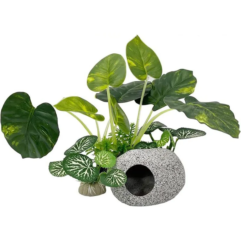 Aquarium Planted Background - ขนาดเล็กหญ้าใต้น้ํา Aquarium ถังปลาจําลองตกแต่ง Aquarium พื้นหลังพืชหญ้าน้ําอุปกรณ์เสริมบ้าน