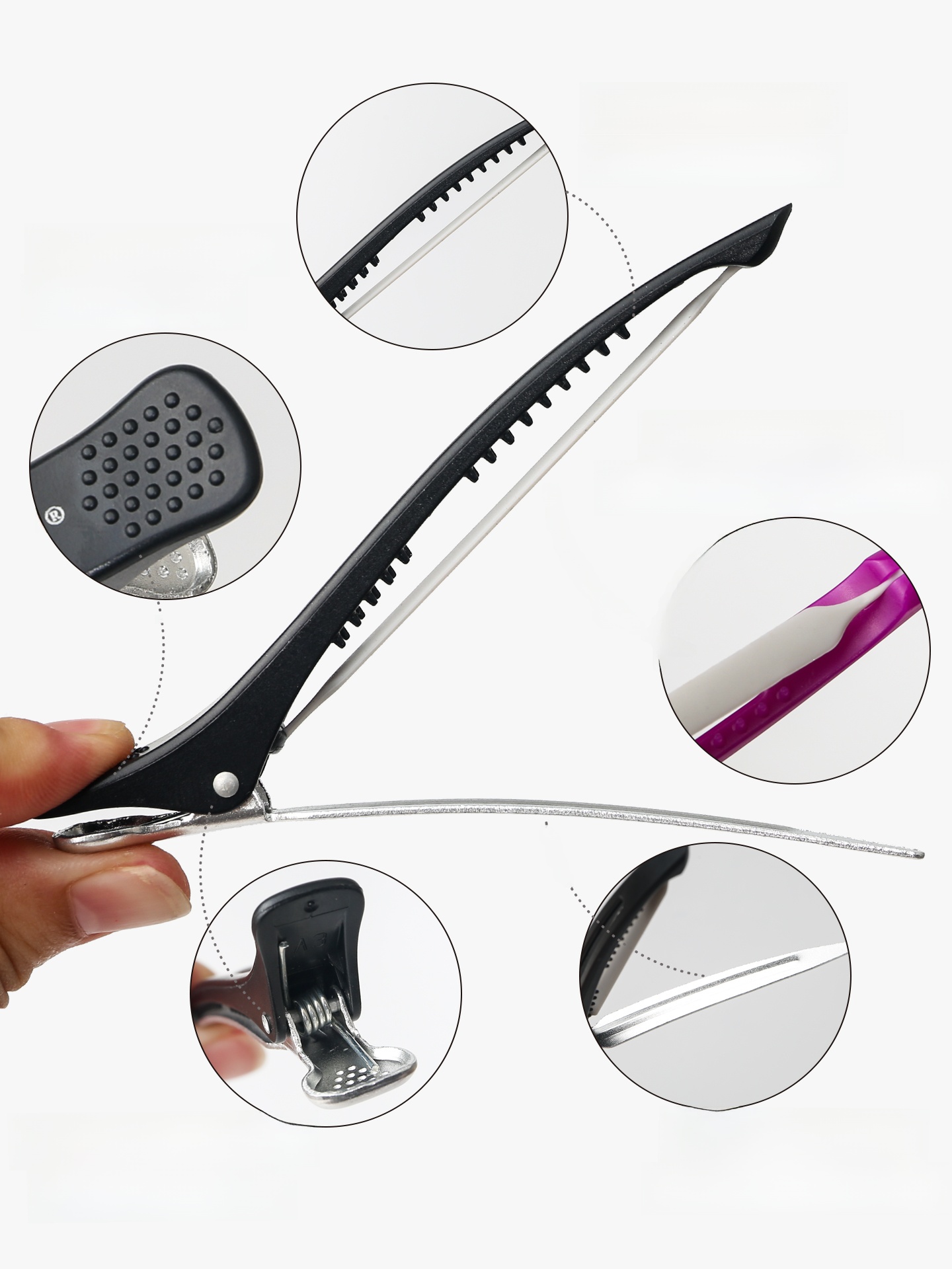 คลิปหนีบผมแบบสลิงดูบิล กรรไกรต - Trimming Scissor Set บทวิจารณ์และราคา