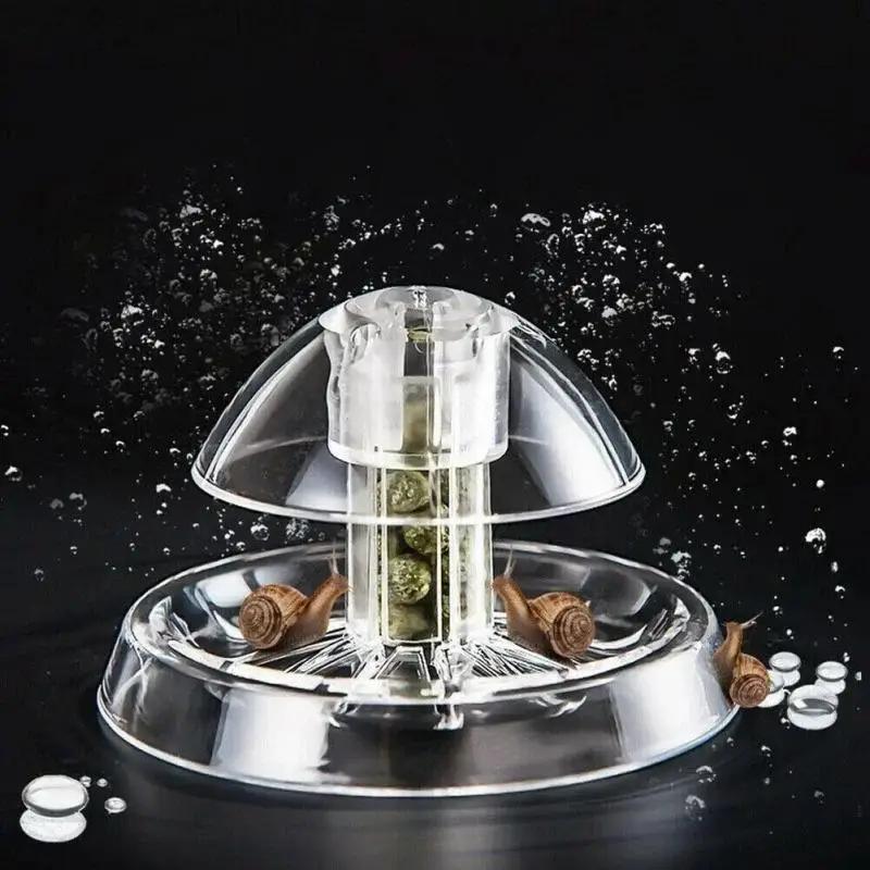 กับดักหอยทากพลาสติกใสขนาด 6/8  - Aquarium Planted Fish Tank บทวิจารณ์และราคา