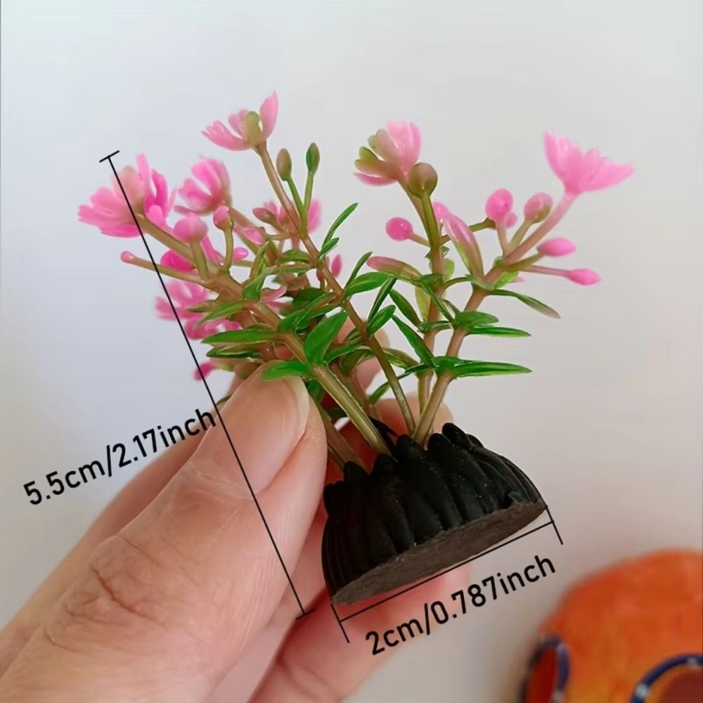 ต้นไม้ประดิษฐ์พลาสติกสำหรับตกแ - Aquarium Planted Background บทวิจารณ์และราคา