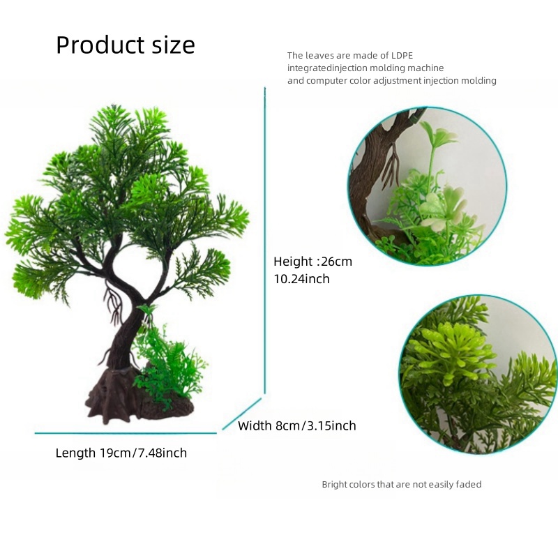 หญ้าเทียมสำหรับตกแต่งตู้ปลาตู้ - Aquarium Plant Guide บทวิจารณ์และราคา