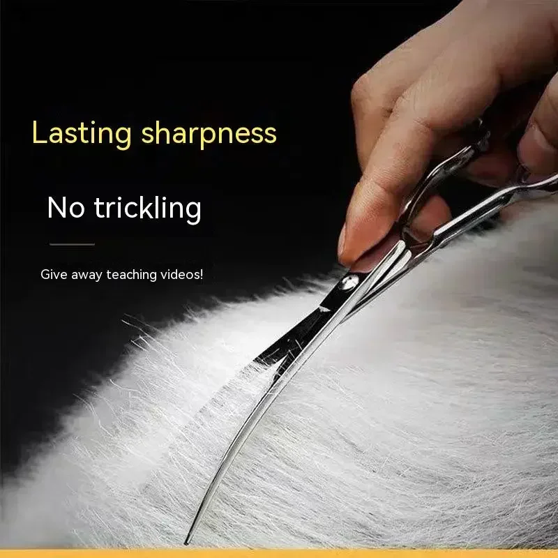 สัตว์เลี้ยงกรูมมิ่งกรรไกรสุนัข - Trimming Scissor Set บทวิจารณ์และราคา
