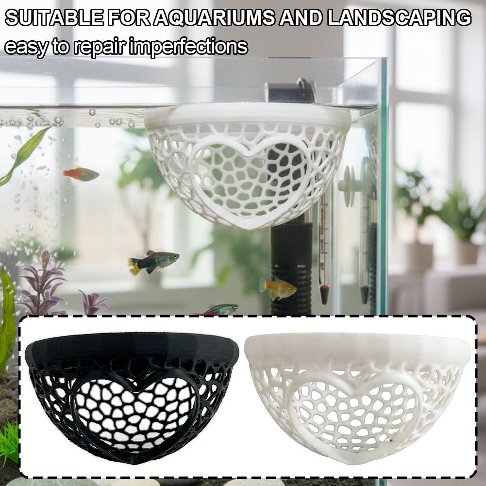 ถ้ำหลบภัยรูปหัวใจสำหรับตู้ปลา, - Planted Aquarium Without Fish บทวิจารณ์และราคา