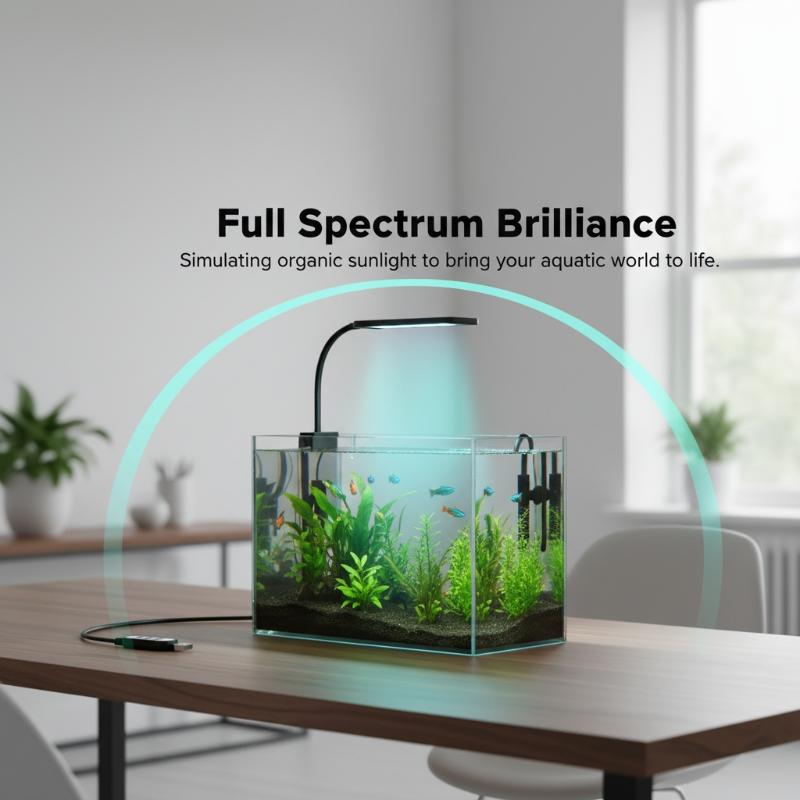 ไฟคลิปหนีบตู้ปลาแบบยืดหยุ่น US - Aquarium Plant Light บทวิจารณ์และราคา