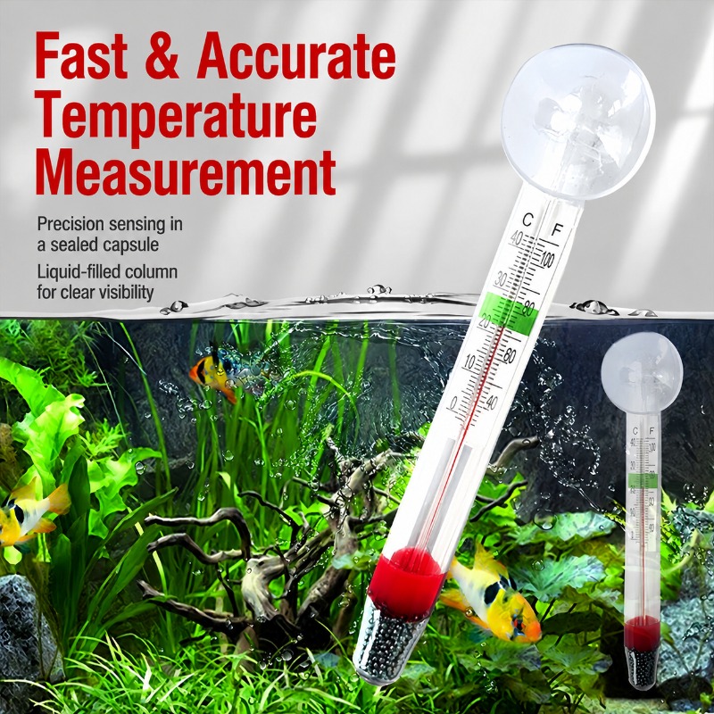 เทอร์โมมิเตอร์วัดอุณหภูมิน้ำแบ - Planted Aquarium Water Temperature บทวิจารณ์และราคา