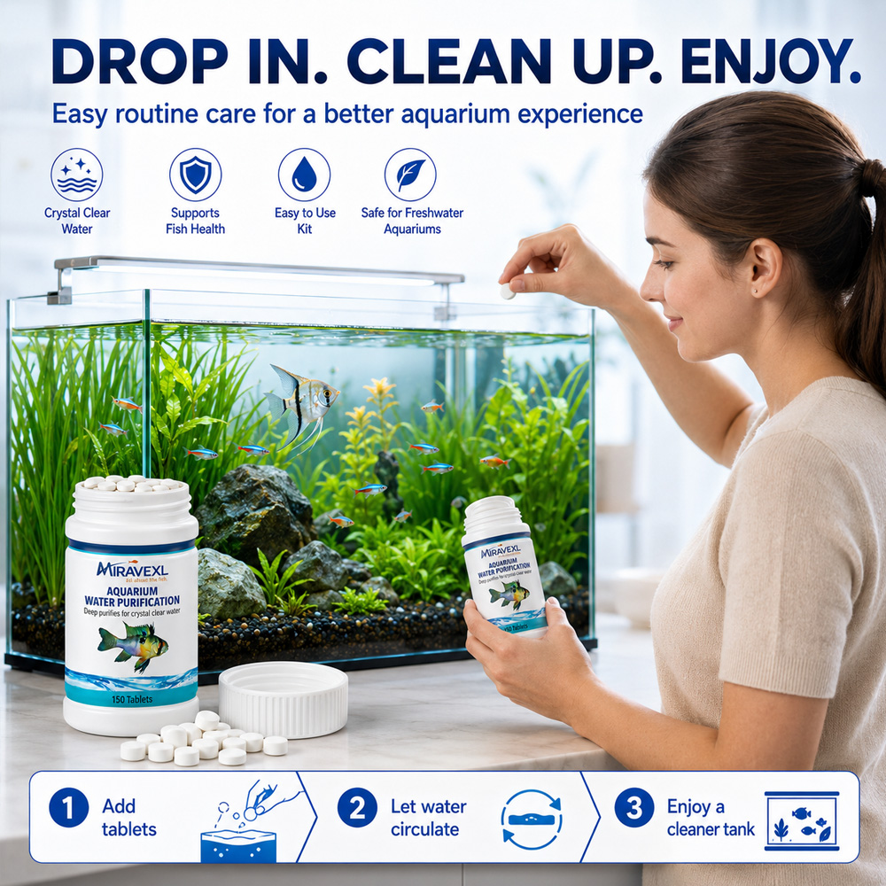 ชุดบำรุงรักษาตู้ปลา เม็ดฟอกน้ำ - Planted Aquarium Care บทวิจารณ์และราคา