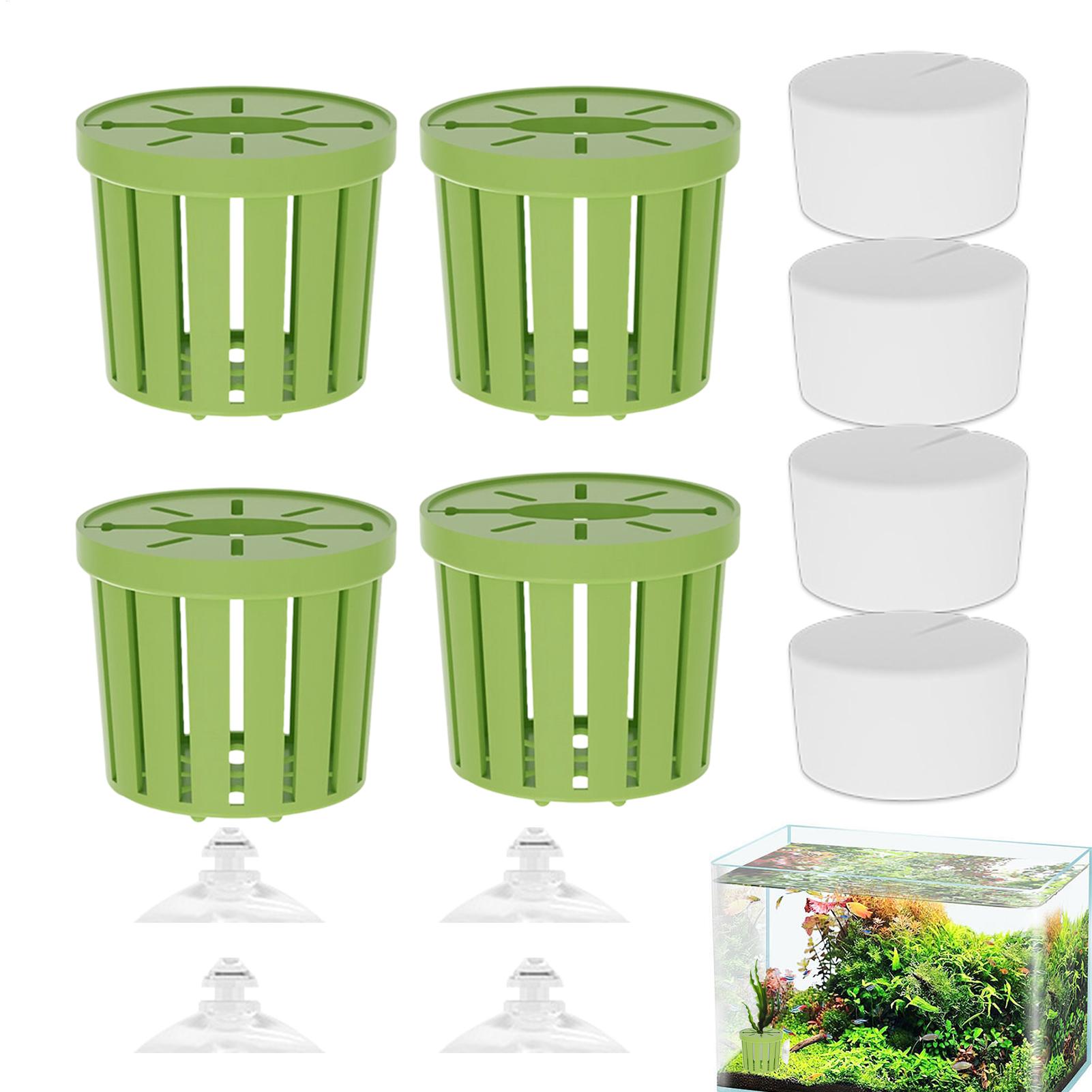 ชุดยึดต้นไม้น้ำ 4 ชิ้น ตะกร้าย - Aquarium Planted Background บทวิจารณ์และราคา