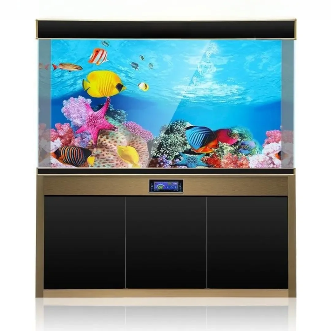 พื้นหลัง Aquarium 3D สติกเกอร์ - Aquarium Planted Background บทวิจารณ์และราคา