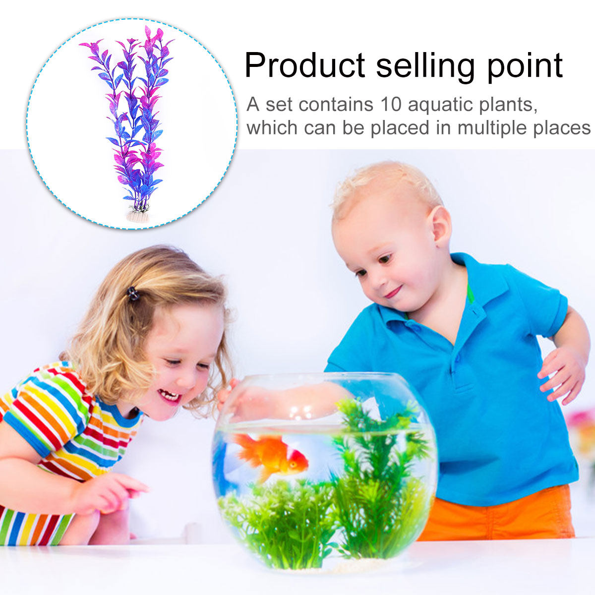 ชุดต้นไม้น้ำปลอม 10 ชิ้น 5 ต้น - Planted Aquarium Maintenance บทวิจารณ์และราคา