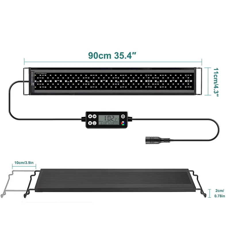 ไฟ LED สำหรับตู้ปลา SIROKA SRK - Aquarium Plant Light บทวิจารณ์และราคา
