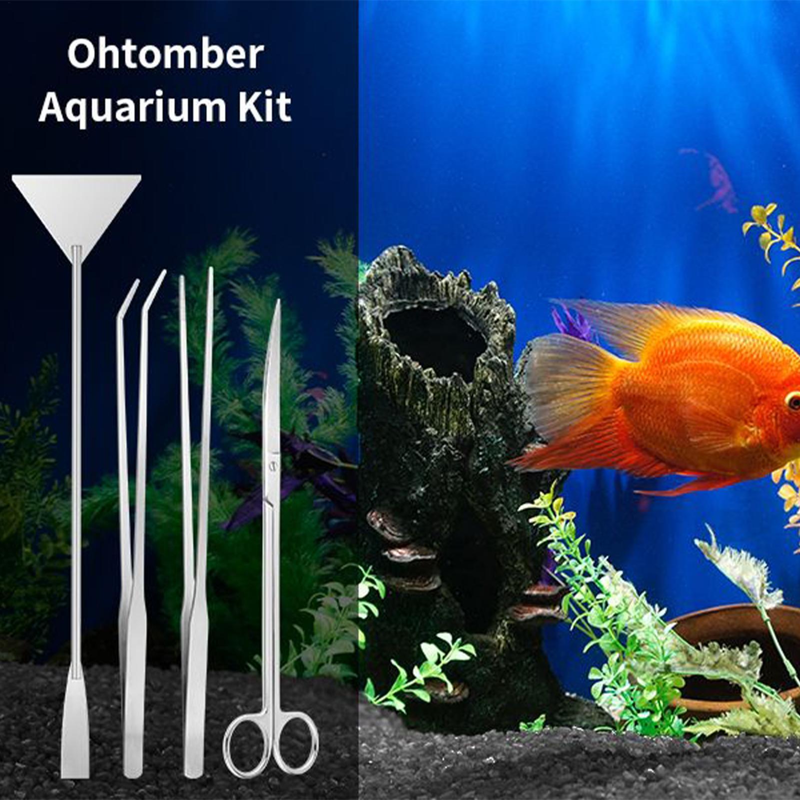 ชุดเครื่องมือตู้ปลา 4 ชิ้นชุดท - Planted Aquarium Maintenance บทวิจารณ์และราคา