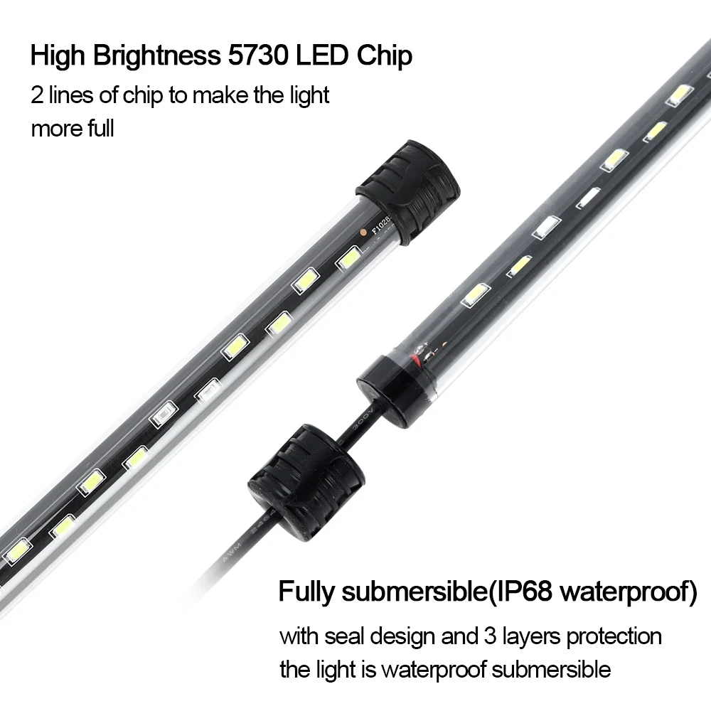 58 ซม.Aquarium Light LED Plant - Aquarium Plant Light บทวิจารณ์และราคา