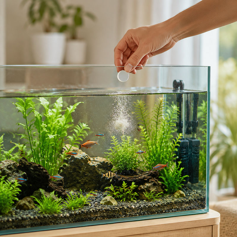 เม็ดกำจัดตะไคร่น้ำในตู้ปลา MIR - Planted Aquarium Maintenance บทวิจารณ์และราคา