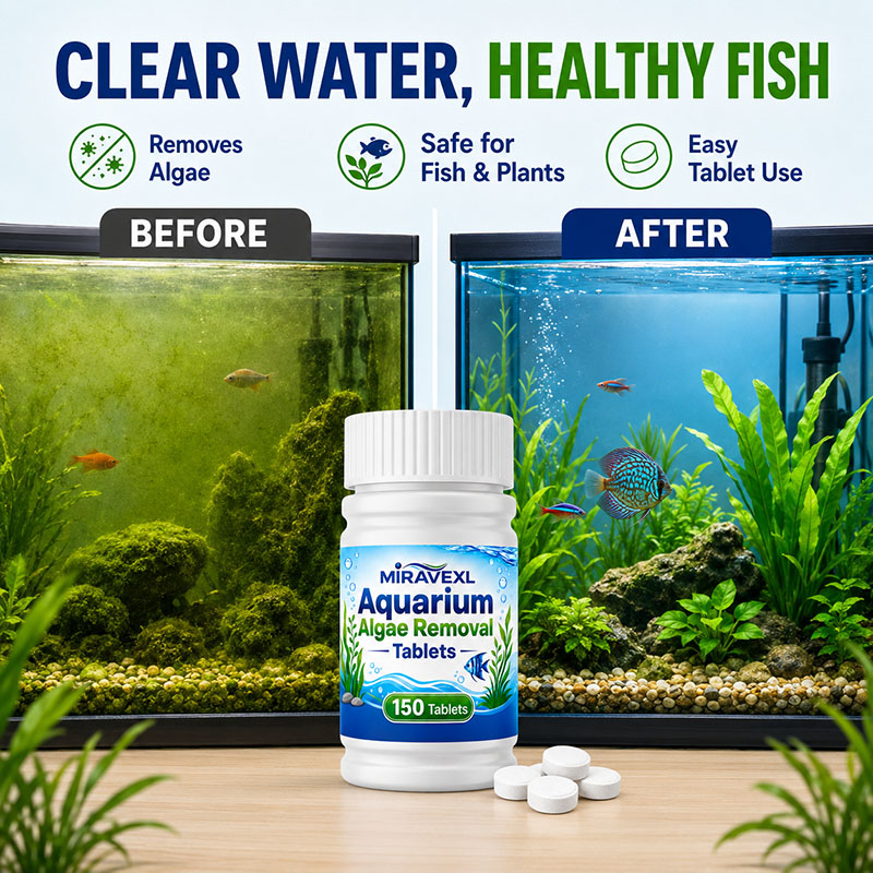 เม็ดกำจัดตะไคร่น้ำในตู้ปลา MIR - Planted Aquarium Maintenance บทวิจารณ์และราคา