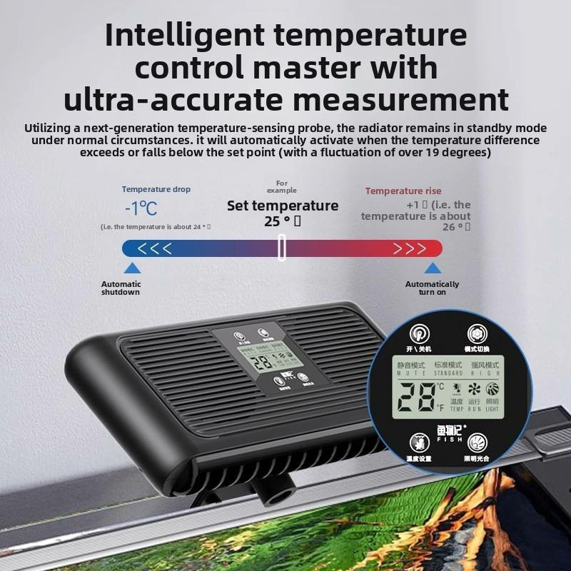 อุปกรณ์ทำความเย็นตู้ปลาแบบเงีย - Planted Aquarium Water Temperature บทวิจารณ์และราคา