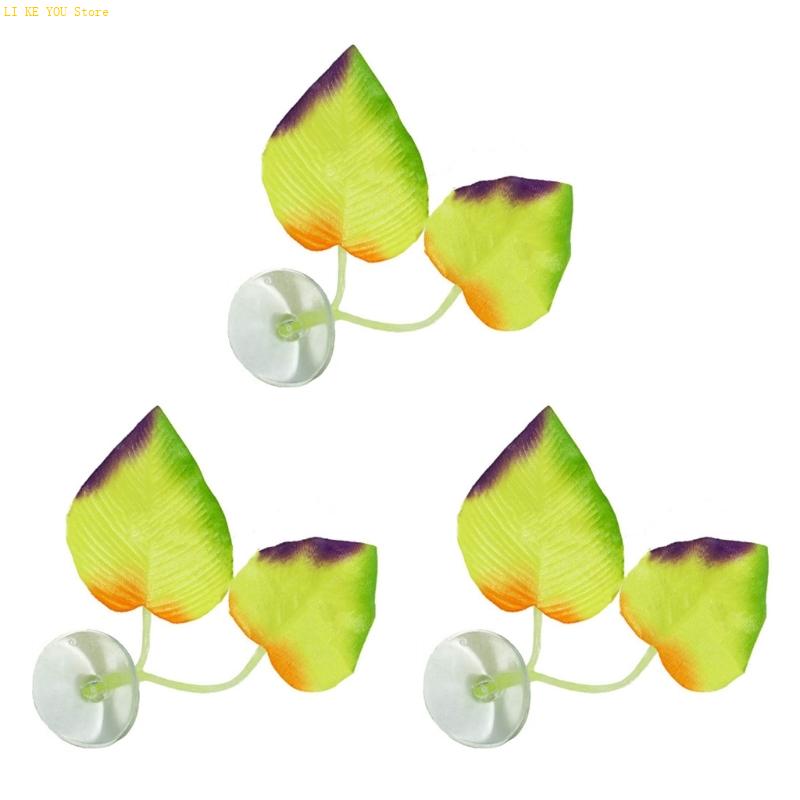 W3JE 3 ชิ้นประดิษฐ์พืชน้ำที่มี - Aquarium Planted Background บทวิจารณ์และราคา