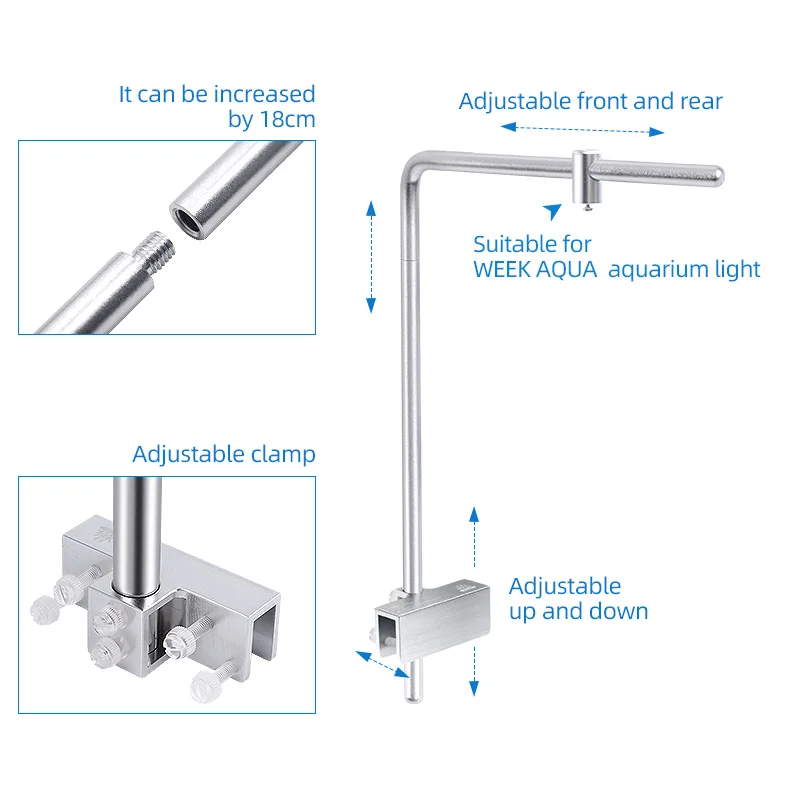 สัปดาห์ Aqua Light Stand Unive - Aquarium Plant Light บทวิจารณ์และราคา