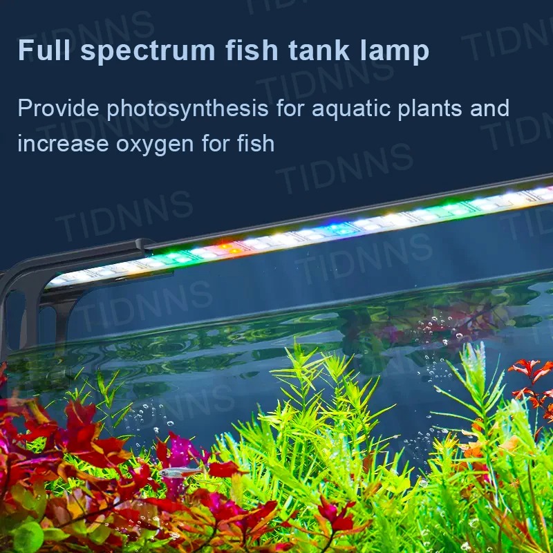 พิพิธภัณฑ์สัตว์น้ําไฟ LED พืชเ - Aquarium Plant Light บทวิจารณ์และราคา