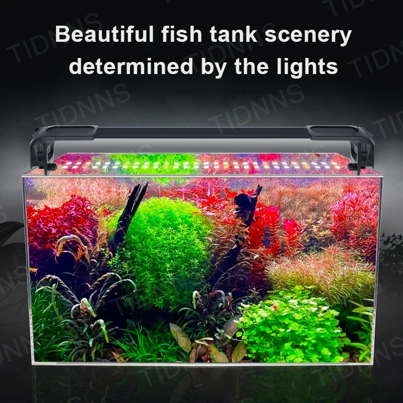 พิพิธภัณฑ์สัตว์น้ําไฟ LED พืชเ - Aquarium Plant Light บทวิจารณ์และราคา