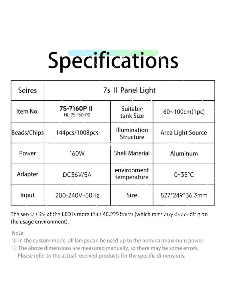 ไฟ LED สำหรับตู้ปลา 160W RGB ส - Aquarium Plant Light บทวิจารณ์และราคา
